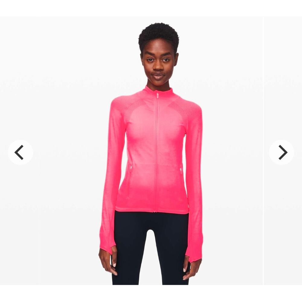 Lululemon For The Chill Of It Jacket Heartthrob 12